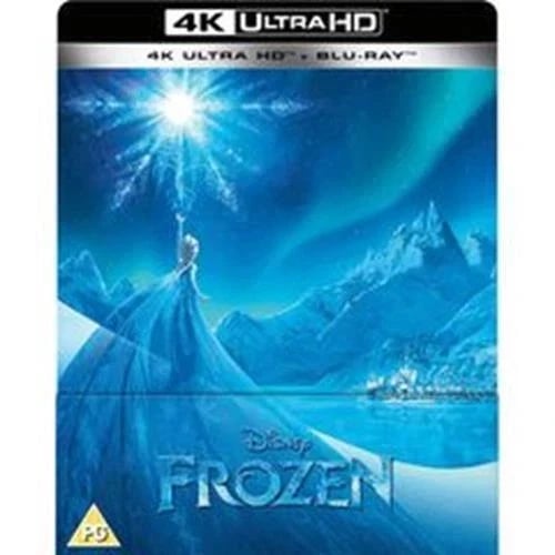Walt Disney Frozen Limited Edition Animated Steelbook 4K Ultra HD + BluRay Brand New