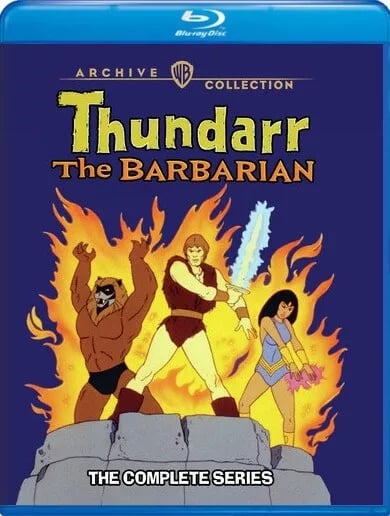 Thundarr the Barbarian: The Complete Series (Bluray) (US IMPORT) Warner Archive Brand New