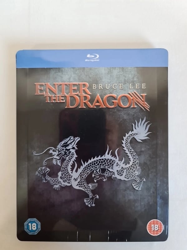 ENTER THE DRAGON ( 1973 ) BLURAY STEELBOOK, Brand New