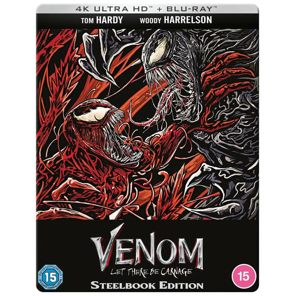 VENOM LET THERE BE CARNAGE STEELBOOK 4K UHD Limited edition to 1000 worldwide Brand New