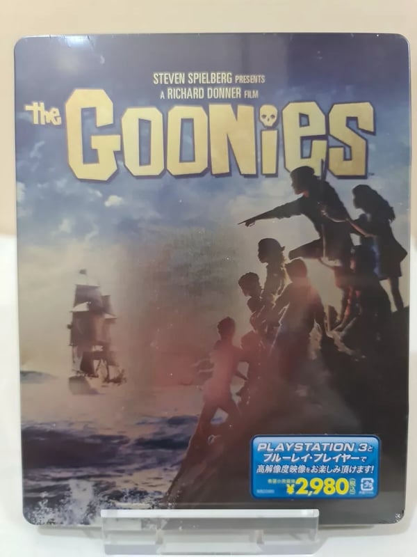 THE GOONIES BLURAY JAPANESE IMPORT STEELBOOK, Brand New