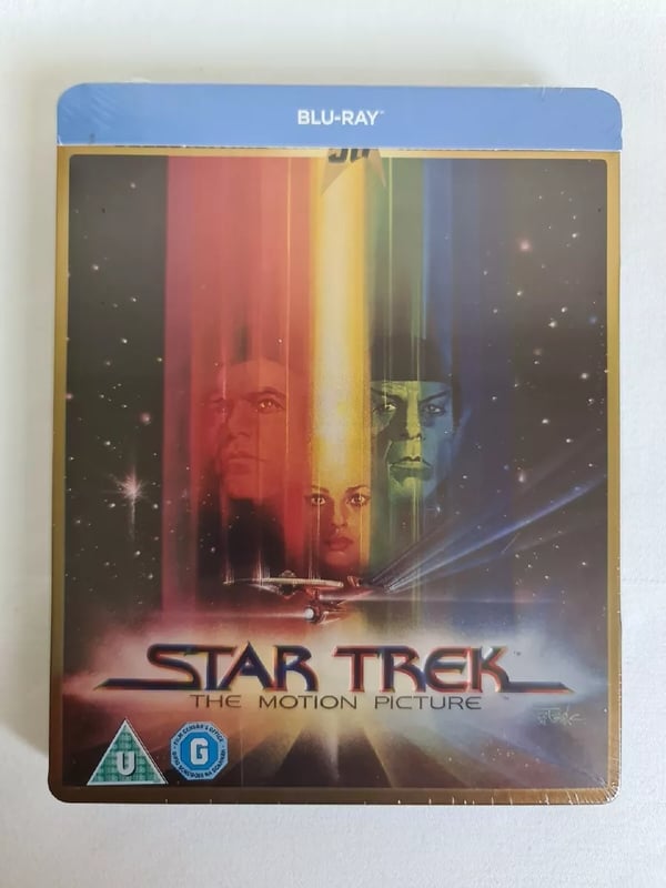 STAR TREK THE MOTION PICTURE BLURAY STEELBOOK Brand New