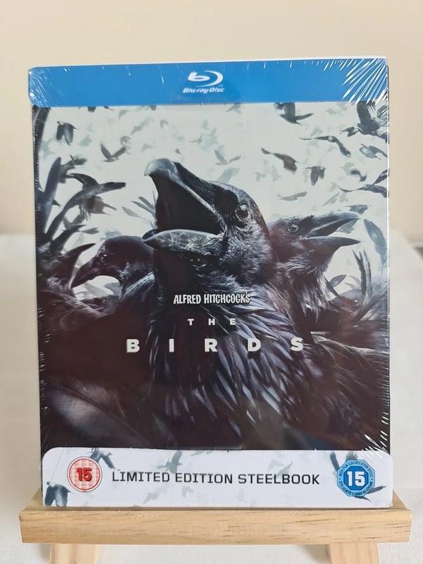 THE BIRDS BLURAY LIMITED EDITION STEELBOOK, Brand New
