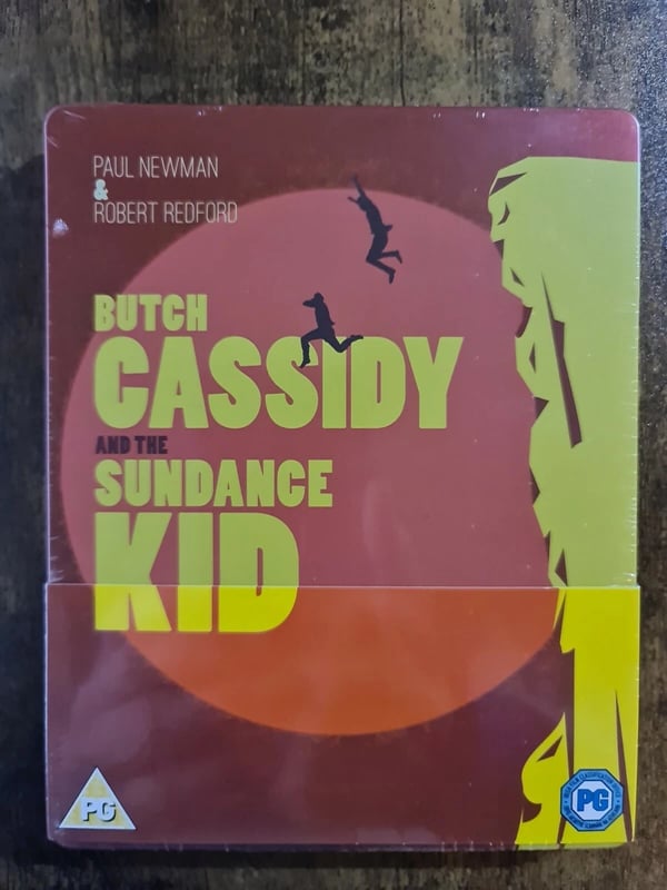 BUTCH CASSIDY AND THE SUNDANCE KID BLURAY STEELBOOK, . Brand New