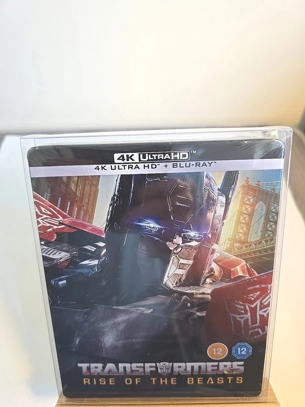 TRANSFORMERS RISE OF THE BEASTS 4K BLURAY STEELBOOK, Brand New