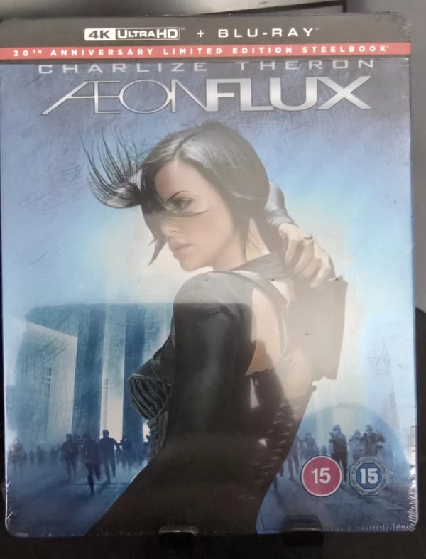 Aeon Flux 4K 20th Anniversary LTD ED Steelbook,, Brand New