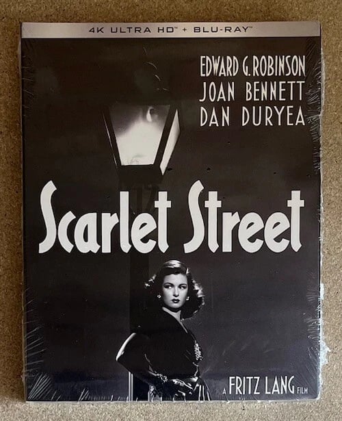 Scarlet Street Kino Lorber Region Free 4K UHD Region A Blu Ray Brand New