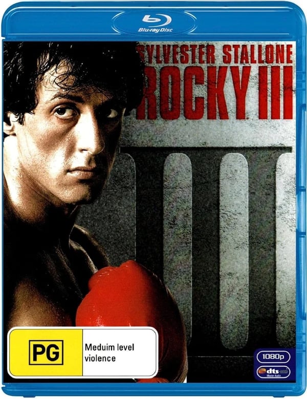 Rocky III Part 3 Blu Ray 3rd Movie Film Sylvester Stallone Mr T R2 Brand New Rocky III Part 3 Blu Ray 3rd Movie Film Sylvester Stallone Mr T R2 Brand New