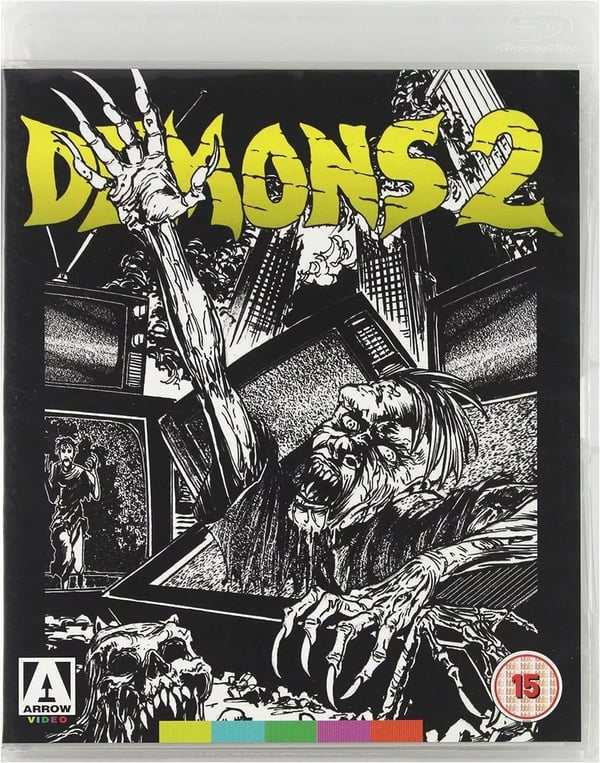 DEMONS PART 2 Blu Ray 2nd SECOND MOVIE FILM R2 Brand New