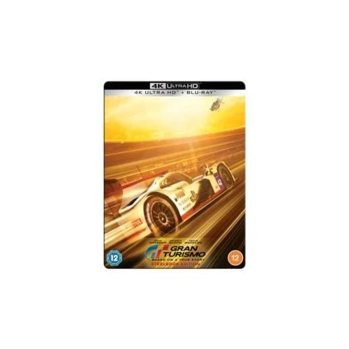 Gran Turismo (Gold) Limited Edition Steelbook 4K UHD Blu Ray Region free Brand New