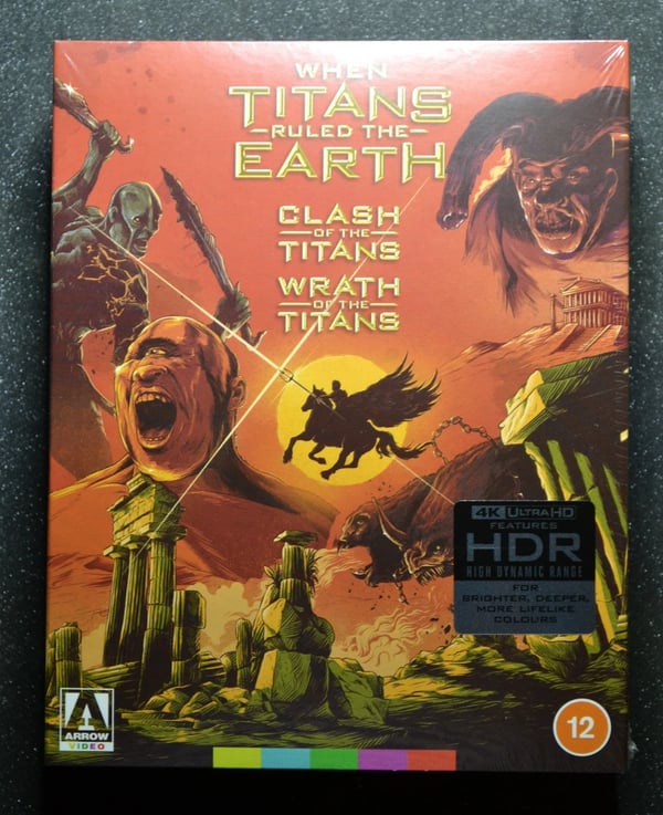 When Titans Ruled the Earth Limited Edition 4K UHD Box Set Arrow Video Brand New