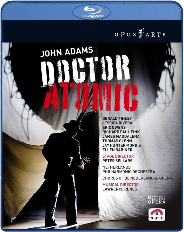 John Adams Doctor Atomic Live Concert Bluray Region B Movie Fast Brand New