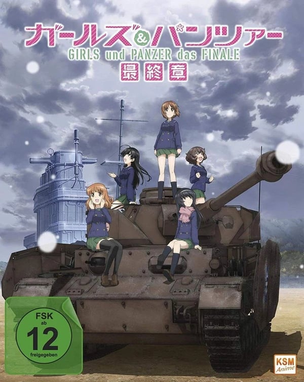 Girls und Panzer Das Finale: Teil 1 Limited Edition (Bluray) Brand New
