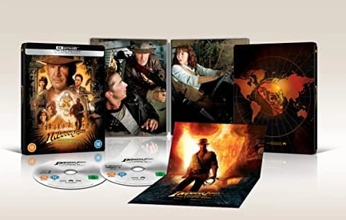 India Jones And The Kingdom Of The Crystal Skull Steelbook Ne Brand New