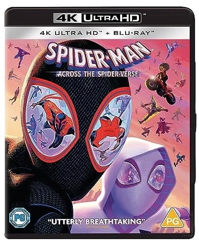 SpiderMan Across The SpiderVerse Bluray 4K 71 Brand New