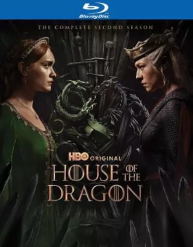 HOUSE OF THE DRAGON: COMPLETE SECOND SEASON Region A Blu Ray,US Import Brand New