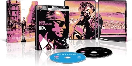 Dirty Harry Limited Edition Steelbook 4K UHD Blu Ray Region free Brand New
