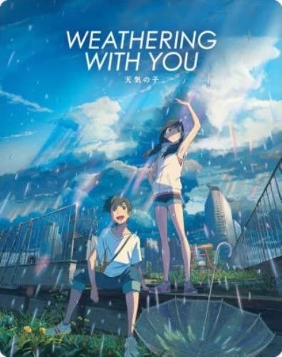 WEATHERING WITH YOU (STEELBOOK) Region A Blu Ray,US Import Brand New