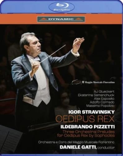 PIZZETTI/STRAVINSKY/GLUECKERT: THREE ORCHESTRAL PRE Region A Blu Ray,US Import Brand New
