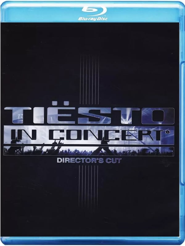 Tiesto In Concert (Directors Cut), 2012 Blu Ray R2 Brand New