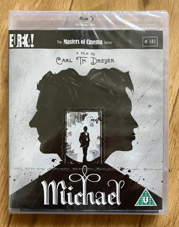 Michael by Carl Th. Dreyer Blu Ray Eureka Masters of Cinema #183 Brand New