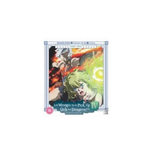 Is It Wrong To Pick Up Girls In A Dungeon Season 4 Part 2 Region B Blu Ray Brand New