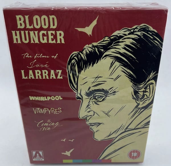 Blood Hunger: The Films Of Jose Larraz Bluray Boxset Brand New