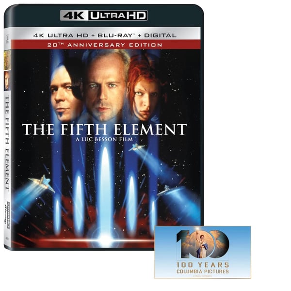 Fifth elemant Bluray Import region A (Bluray) Bruce Willis Gary Oldman Brand New
