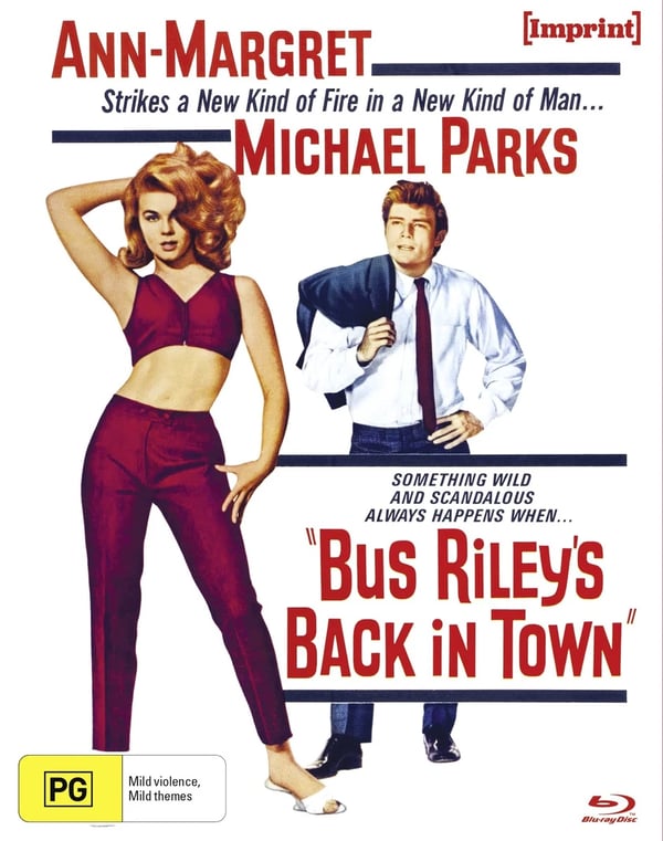 Bus Riley's Back in Town (Bluray) AnnMargret Michael Parks Janet Margolin Brand New
