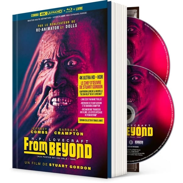 FROM BEYOND 1989 / Ltd To 2000 Copies / Mediabook (4K UHD) Region B Bluray Brand New