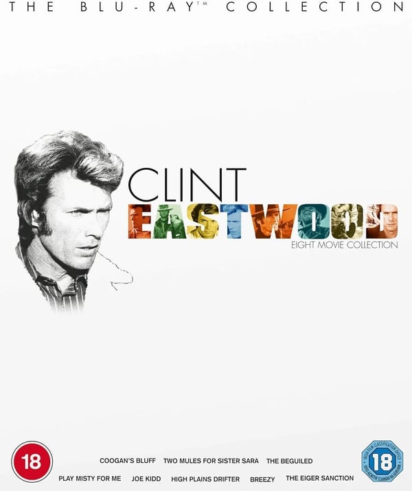 CLINT EASTWOOD EIGHT MOVIE COLLECTION Bluray John Sturges R2 Brand New