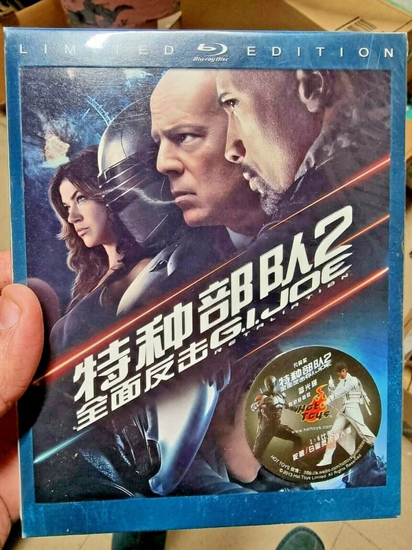 G.I.Joe 2: Retaliation 3D+2D BluRay Blufans Exclusive OAB Steelbook FullSlip Brand New