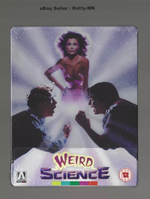 WEIRD SCIENCE BLU RAY STEELBOOK Brand New