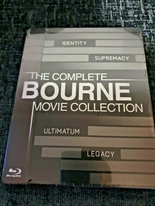 The Bourne Quadrilogy 14 Collection BluRay, 1/3rdSlip Exclusive Steelbook Brand New