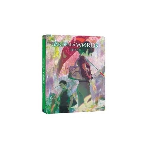 GARDEN OF WORDS STEELBOOK (LIMITED COLLECTORS E Region B Blu Ray Brand New