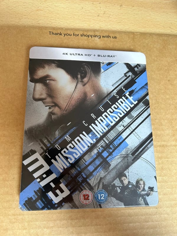 Mission: Impossible 3 (M:I3) 4K UHD Blu Ray Steelbook Tom Cruise Brand New