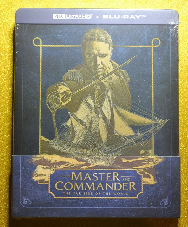 4K Master and Commander The Far Side of the World 4K Steelbook Brand New