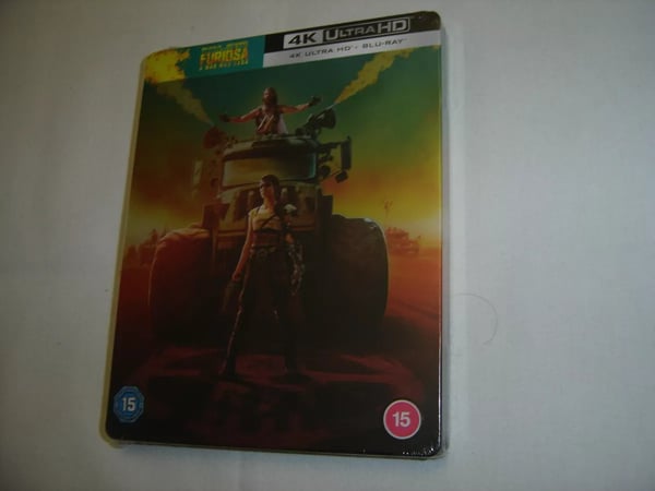Furiosa A Mad Max Saga 4K Bluray Steelbook Brand New
