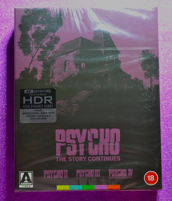 4K Psycho The Story Continues 4K Box Set ARROW Video Brand New