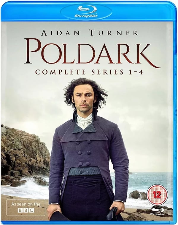 POLDARK COMPLETE SERIES 14 Blu Ray Season 1 2 3 4 Reles R2 Brand New
