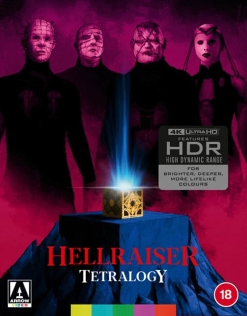 Hellraiser Tetralogy (4K UHD Bluray) Brand New