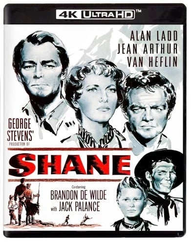 SHANE 4K UHD (Blu Ray) Region free Brand New