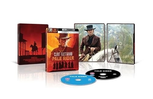 Pale Rider40th Anniversary Edition Steelbook Bluray 4 Brand New