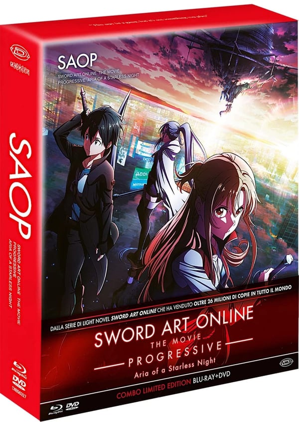 Sword Art Online Progressive: Aria Of A Starless Night (Bluray) Ayako Kono Brand New