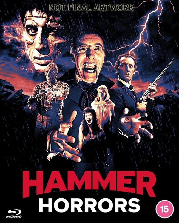 Hammer Horror Sampler Preorder Bluray 73 Brand New