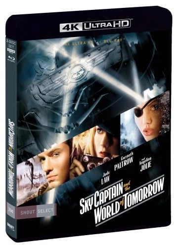 SKY CAPTAIN & THE WORLD OF TOMORROW 4K UHD (Blu Ray) Region free Brand New