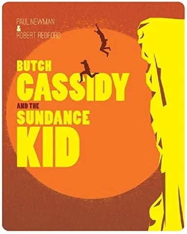 Butch Cassidy & The Sundance Kid (PG) 1969 Limited Ed. Steelbook Bluray Brand New