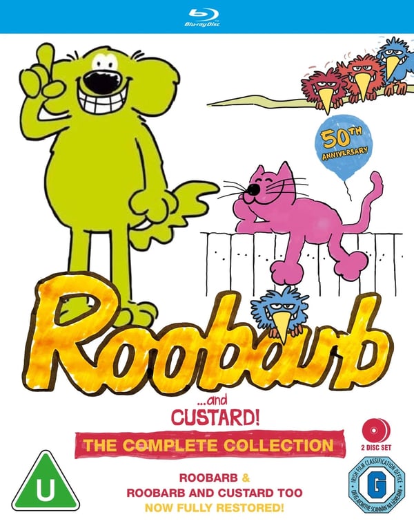 Roobarb and Custard: The Complete Collection (Bluray) Brand New