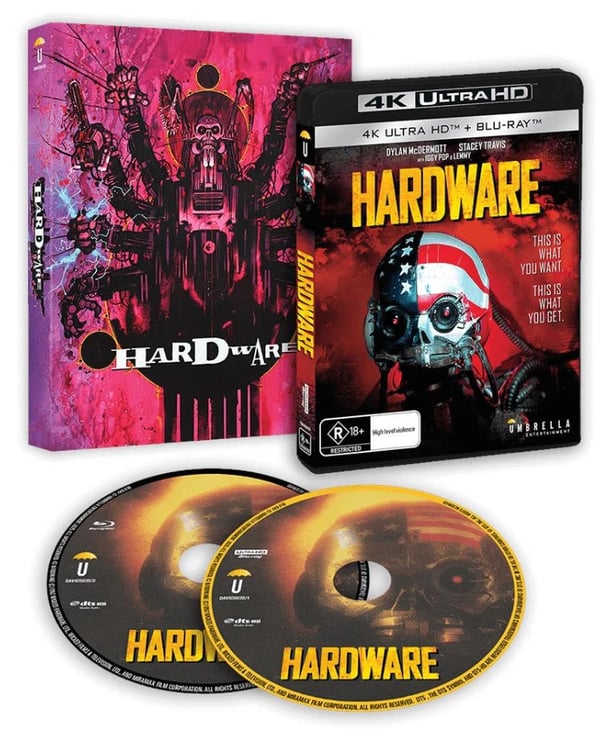 Hardware 4K Ultra HD + BluRay Limited Edition (2 Discs) Brand New