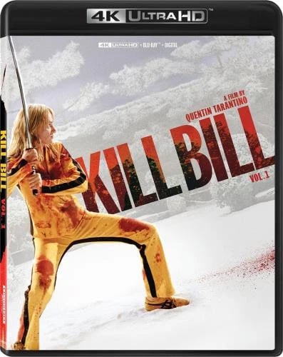 KILL BILL VOL 1 4K UHD (Blu Ray) Region free Brand New